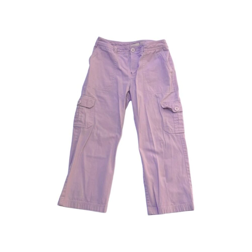 caslon pink cargo capris